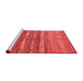 Country Red Washable Rugs