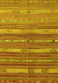 Southwestern Yellow Country Rug, con3052yw