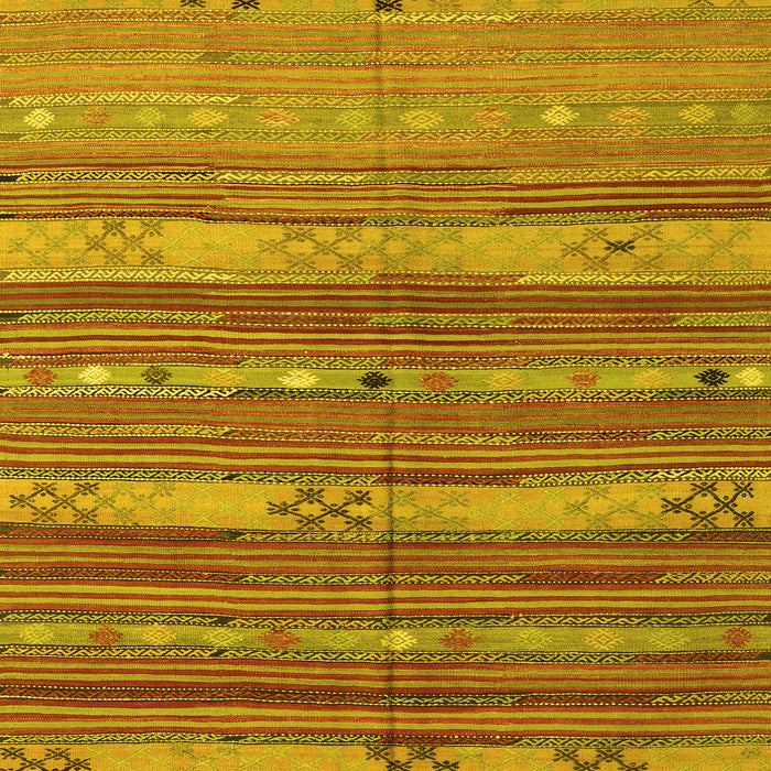 Southwestern Yellow Country Rug, con3052yw
