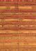 Serging Thickness of Machine Washable Southwestern Orange Country Area Rugs, wshcon3052org