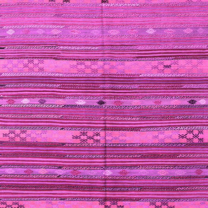 Machine Washable Southwestern Pink Country Rug, wshcon3052pnk
