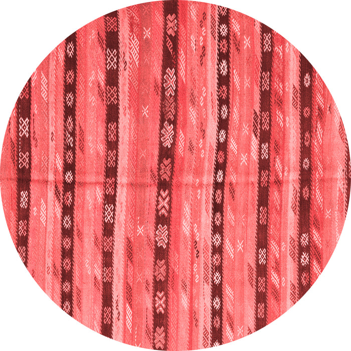 Machine Washable Southwestern Red Country Rug, wshcon3053red