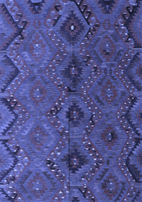 Southwestern Blue Country Rug, con3054blu