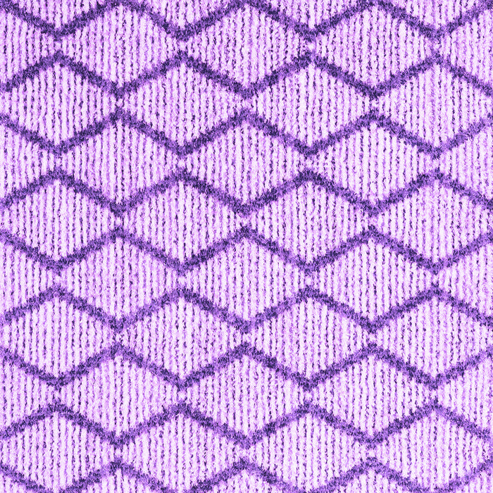 Square Trellis Purple Modern Rug, con3055pur