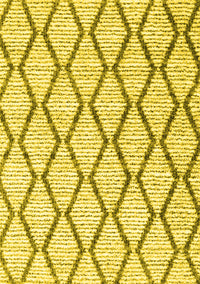 Trellis Yellow Modern Rug, con3055yw