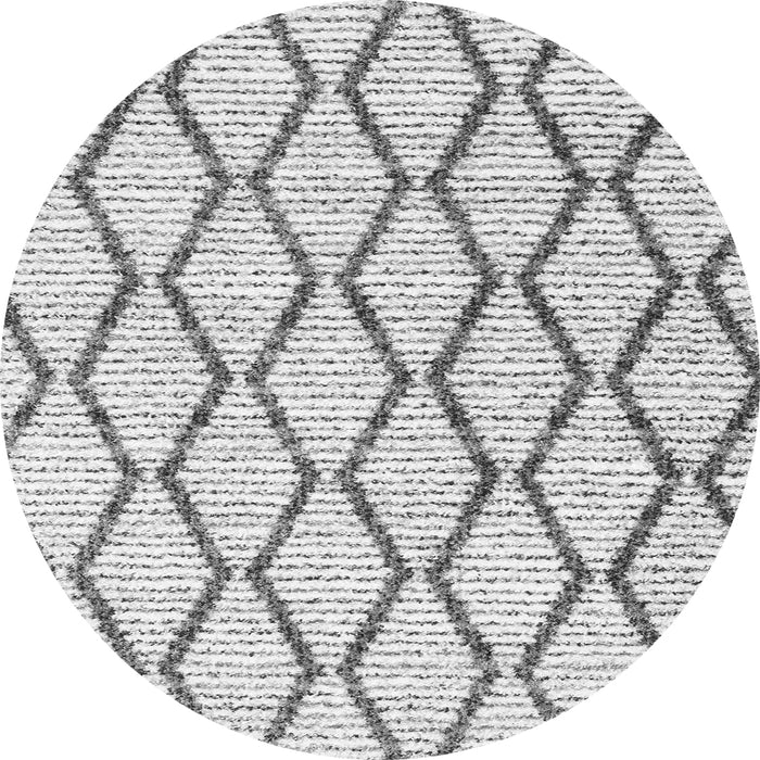 Square Trellis Gray Modern Rug, con3055gry