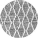 Square Trellis Gray Modern Rug, con3056gry