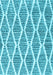 Trellis Light Blue Modern Rug, con3056lblu