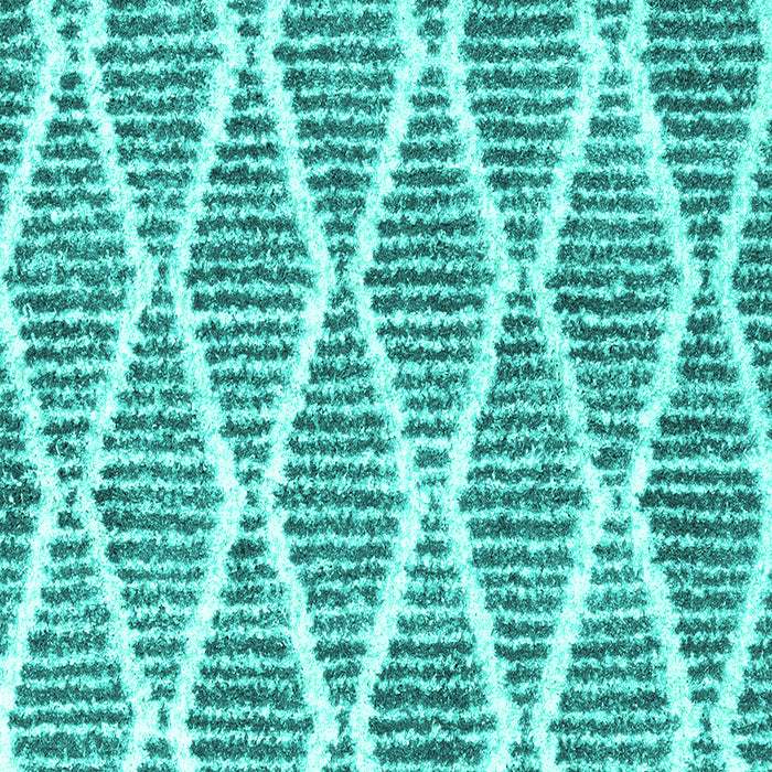 Machine Washable Trellis Turquoise Modern Area Rugs, wshcon3056turq