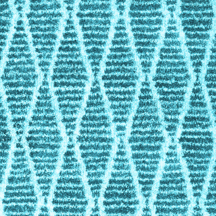 Machine Washable Trellis Light Blue Modern Rug, wshcon3056lblu