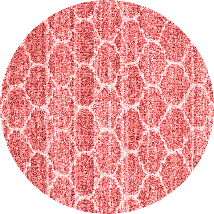 Trellis Red Modern Rug, con3057red