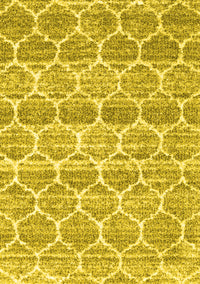 Trellis Yellow Modern Rug, con3057yw