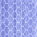 Square Trellis Blue Modern Rug, con3057blu