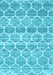 Trellis Light Blue Modern Rug, con3057lblu