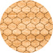 Trellis Orange Modern Area Rugs, wshcon3058org