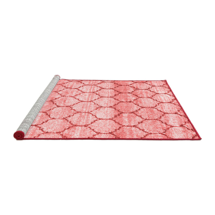 Modern Red Washable Rugs