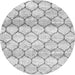 Square Trellis Gray Modern Rug, con3058gry