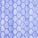 Square Trellis Blue Modern Rug, wshcon3058blu