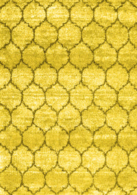 Trellis Yellow Modern Rug, con3058yw