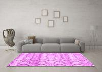 Trellis Pink Modern Rug, wshcon3058pnk