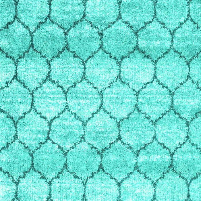 Trellis Turquoise Modern Rug, con3058turq