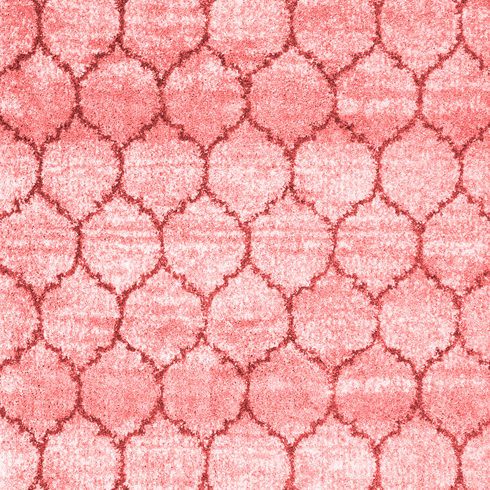 Trellis Red Modern Rug, wshcon3058red