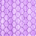 Square Trellis Purple Modern Rug, con3058pur