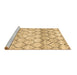 Sideview of Trellis Brown Modern Rug, wshcon3058brn