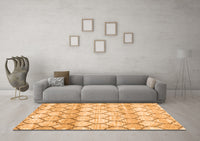 Trellis Orange Modern Rug, wshcon3058org