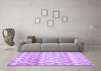 Trellis Purple Modern Rug, wshcon3058pur