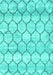 Trellis Turquoise Modern Rug, con3059turq