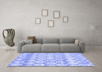 Trellis Blue Modern Rug, wshcon3059blu