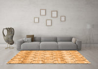 Trellis Orange Modern Rug, wshcon3059org