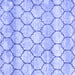 Square Trellis Blue Modern Rug, wshcon3059blu