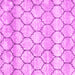 Square Trellis Pink Modern Rug, con3059pnk