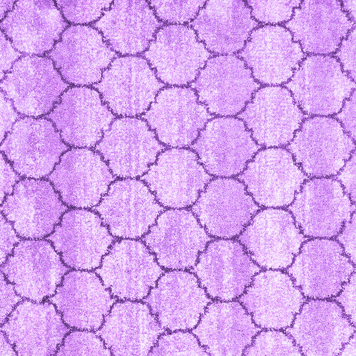 Square Trellis Purple Modern Rug, con3059pur