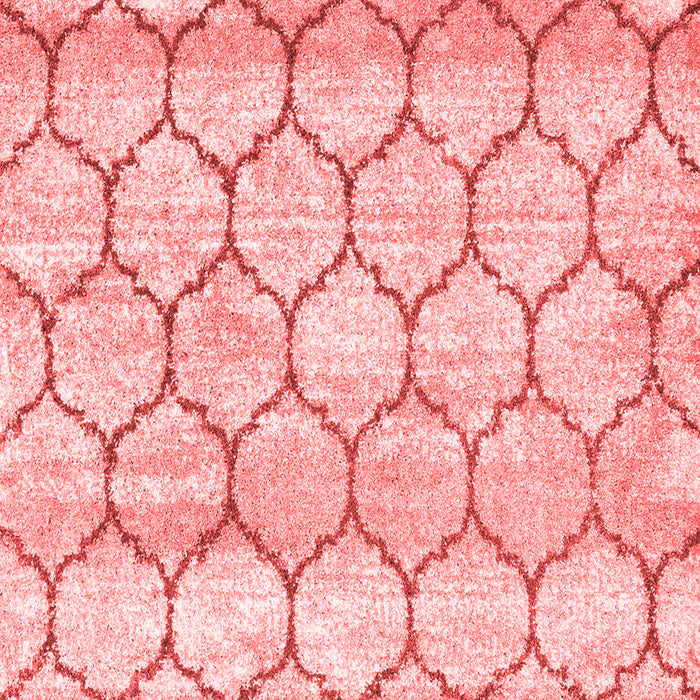 Trellis Red Modern Area Rugs