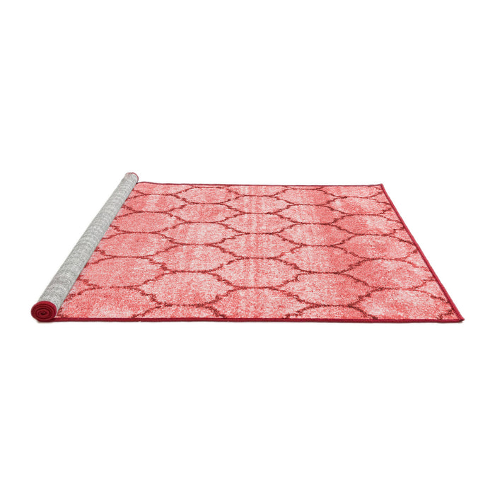 Modern Red Washable Rugs