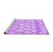 Sideview of Trellis Purple Modern Area Rugs, wshcon3059pur