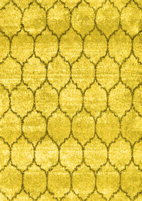 Trellis Yellow Modern Rug, con3059yw