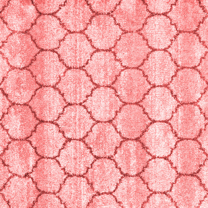 Trellis Red Modern Rug, con3059red