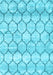 Trellis Light Blue Modern Rug, wshcon3059lblu