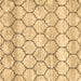 Square Trellis Brown Modern Rug, wshcon3059brn