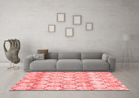 Trellis Red Modern Rug, wshcon3059red