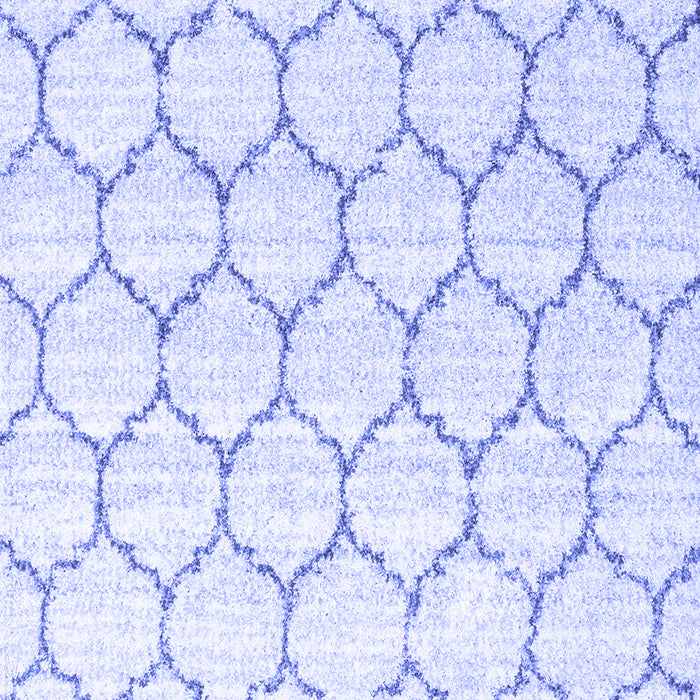 Machine Washable Terrilis Blue Contemporary Rug, wshcon3060blu