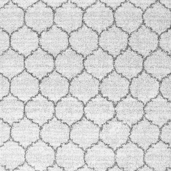 Serging Thickness of Terrilis Gray Contemporary Rug, con3060gry