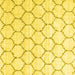 Square Terrilis Yellow Contemporary Rug, con3060yw