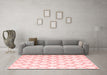 CON3061X Red Washable Rugs