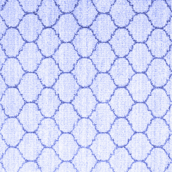 Square Machine Washable CON3061X Blue CON3061X Rug, wshcon3061blu