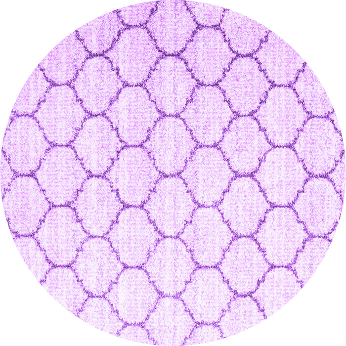 Round CON3061X Purple CON3061X Rug, con3061pur